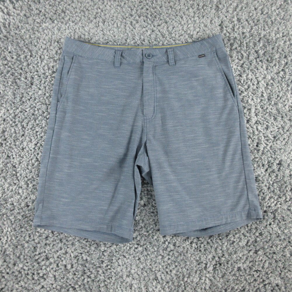 Travis Mathew Shorts Mens 36 Blue Heather Chino 36x10*